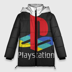 Женская зимняя куртка Oversize с принтом playstation 4 в Кировске, верх — 100% полиэстер; подкладка — 100% полиэстер; утеплитель — 100% полиэстер | длина ниже бедра, силуэт Оверсайз. Есть воротник-стойка, отстегивающийся капюшон и ветрозащитная планка. 

Боковые карманы с листочкой на кнопках и внутренний карман на молнии | playstation 4