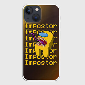 Чехол для iPhone 13 mini с принтом AMONG US   IMPOSTOR в Кировске,  |  | among | among us | amongus | crewmate | game | games | imposter | impostor | logo | monster | sabotage | shhh | амонг | амонг ас | амонгас | игра | игры | импостер | космос | крюмейт | лого | логотип | логотипы | монстр | саботаж | символ | сим