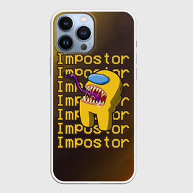 Чехол для iPhone 13 Pro Max с принтом AMONG US   IMPOSTOR в Кировске,  |  | among | among us | amongus | crewmate | game | games | imposter | impostor | logo | monster | sabotage | shhh | амонг | амонг ас | амонгас | игра | игры | импостер | космос | крюмейт | лого | логотип | логотипы | монстр | саботаж | символ | сим