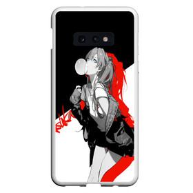 Чехол для Samsung S10E с принтом Asuka Langley Evangelion в Кировске, Силикон | Область печати: задняя сторона чехла, без боковых панелей | Тематика изображения на принте: anime | evangelion | girl | nerv | аниме | аска | аска ленгли сорью | аска лэнгли сорью | асочка | вайфу | девушка | ева | евангелион | ленгли | нерв | тян