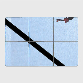 Магнитный плакат 3Х2 с принтом Jesus Skate в Кировске, Полимерный материал с магнитным слоем | 6 деталей размером 9*9 см | jesus | skateboard | иссус скейтбордист