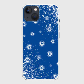 Чехол для iPhone 13 с принтом CHELSEA F.C.   ЧЕЛСИ в Кировске,  |  | chelsea | club | footbal | logo | знак | клуб | логотип | логотипы | символ | символы | форма | футбол | футбольная | футбольный | челси