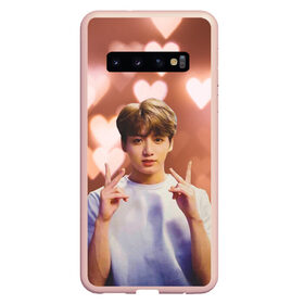 Чехол для Samsung Galaxy S10 с принтом JUNGKOOK BTS в Кировске, Силикон | Область печати: задняя сторона чехла, без боковых панелей | bt21 | bts | fake love | hoseok | jhope | jimin | jin | jungkook | namjoon | rm | taehyung | v | бантан | бт21 | бтс | ви | джей хоуп | джин | намджун | рм | сердечки | сердце | спринг дэй | тэхен | хосок | чимин | чонгук | шуга | юнги