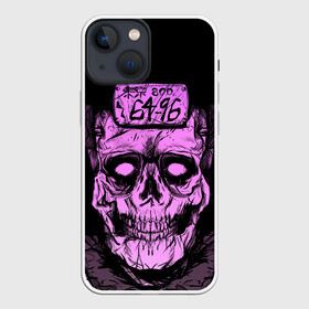 Чехол для iPhone 13 mini с принтом Dorohedoro  purple scull в Кировске,  |  | Тематика изображения на принте: anime | dorohedoro | ebisu | manga | аниме | дорохедоро | манга | эбису