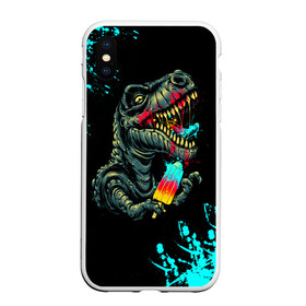 Чехол для iPhone XS Max матовый с принтом Godzilla в Кировске, Силикон | Область печати: задняя сторона чехла, без боковых панелей | Тематика изображения на принте: 2021 | godzilla | абстракция | брызги | год быка | годзила | годзилла | зверь | коготь | кот | лето | лиса | мороженко | мороженое | мужская | мужчина | новогодняя | океан | осьминог | с новым годом | след