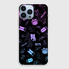 Чехол для iPhone 13 Pro Max с принтом BTS в Кировске,  |  | bangtan boys | big hit | bts | bts army | j hope | jimin | jin | jungkook | k pop | kpop | love yourself | map of the soul | rm | suga | v | wings | автограф | бтс | к поп