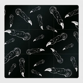 Магнитный плакат 3Х3 с принтом Jujutsi Kaisen Sukuna - Пальцы в Кировске, Полимерный материал с магнитным слоем | 9 деталей размером 9*9 см | fingers | sukuna | аниме | магическая битва | манга | пальцы | сукуна | черный