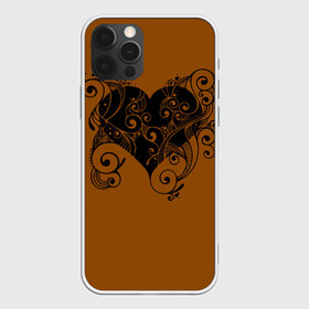 Чехол для iPhone 12 Pro Max с принтом Сердце в узорах в Кировске, Силикон |  | Тематика изображения на принте: . | красивые татуировки | красивые узоры | любовь | сердце | сердце в узорах | татуировки | узоры