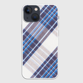 Чехол для iPhone 13 mini с принтом Шотландка | Scottish | Tartan (Z) в Кировске,  |  | abstract | checkered | geometry | geometry stripes | plaid | texture | абстракция | геометрические полосы | геометрия | джентельмены | клетчатый | тартан | текстура | шотландка