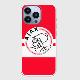 Чехол для iPhone 13 Pro с принтом AJAX AMSTERDAM в Кировске,  |  | ajax | amsterdam | football | holland | red | sport | team | white | амстердам | аякс | гол | голландия | красный | логотип | мяч | нидерланды | полосы | спорт | футбол