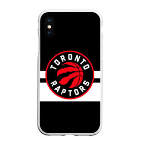 Чехол для iPhone XS Max матовый с принтом TORONTO RAPTORS в Кировске, Силикон | Область печати: задняя сторона чехла, без боковых панелей | basketball | canada | logo | nba | raptors | sport | team | toronto | usa | баскетбол | канада | логотип | мяч | нба | полосы | рэпторс | спорт | сша | торонто | черный