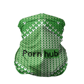 Бандана-труба 3D с принтом PornHub в Кировске, 100% полиэстер, ткань с особыми свойствами — Activecool | плотность 150‒180 г/м2; хорошо тянется, но сохраняет форму | cool | fashion | green | hype | pattern | rdmerryhab | зеленый | круто | мода | узор | хайп