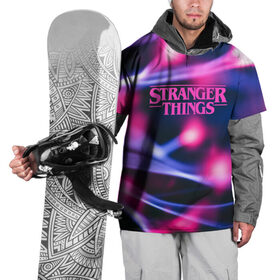 Накидка на куртку 3D с принтом STRANGER THINGS (S) в Кировске, 100% полиэстер |  | stranger things | очень странные дела