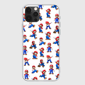 Чехол для iPhone 12 Pro Max с принтом Mario в Кировске, Силикон |  | Тематика изображения на принте: mario | mario brothers | old game | retro game | super mario | super mario bros | super mario odyssey | водопроводчик | девочкам | детям | классика | мальчикам | марио | персонажи игр | рабочий | ретро игры | старые игры | супер ма