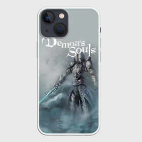 Чехол для iPhone 13 mini с принтом Demons souls в Кировске,  |  | dark souls | demon souls | demons souls | demons souls remastered | git gud | гит гуд | дарк соулз | демон соулз