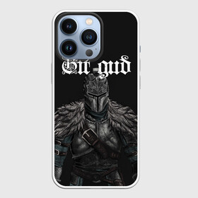 Чехол для iPhone 13 Pro с принтом Git gud в Кировске,  |  | Тематика изображения на принте: dark souls | demon souls | demons souls | demons souls remastered | git gud | гит гуд | дарк соулз | демон соулз