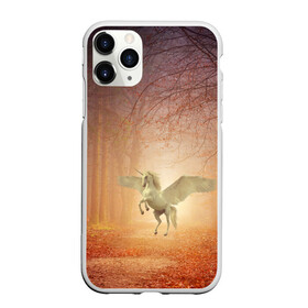 Чехол для iPhone 11 Pro матовый с принтом Единорог в Кировске, Силикон |  | единорог | единороги | животное | животные | кони | конь | крылья | крыльями | лес | лесной | лесные | лошади | лошадь | осенний | осень | пигас | пигасы