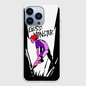 Чехол для iPhone 13 Pro с принтом Gess monster в Кировске,  |  | Тематика изображения на принте: anime | haikyu | haikyuu | hinata | karasuno | kei | nekoma | nishinoya | satori | tobio | yu | аниме | волейбол | волейбол аниме | кей | нишиноя ю | сатори | спорт | тобио | хината