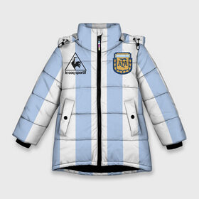 Зимняя куртка для девочек 3D с принтом Diego Maradona 10 (Автограф) в Кировске, ткань верха — 100% полиэстер; подклад — 100% полиэстер, утеплитель — 100% полиэстер. | длина ниже бедра, удлиненная спинка, воротник стойка и отстегивающийся капюшон. Есть боковые карманы с листочкой на кнопках, утяжки по низу изделия и внутренний карман на молнии. 

Предусмотрены светоотражающий принт на спинке, радужный светоотражающий элемент на пуллере молнии и на резинке для утяжки. | Тематика изображения на принте: 10 | 1960 | 2020 | argentina | barcelona | diego | football | legend | leo | lionel | maradona | messi | retro | rip | soccer | автограф | аргентина | барселона | бога | диего | легенда | лионель | марадона | месси | мяч | ретро | роспись | р