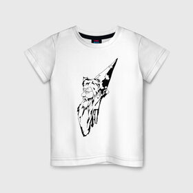 Детская футболка хлопок с принтом Самый добрый волшебник в Кировске, 100% хлопок | круглый вырез горловины, полуприлегающий силуэт, длина до линии бедер | волшебник | добрый | золушка | советский фильм