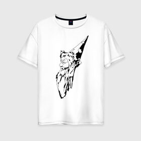 Женская футболка хлопок Oversize с принтом Самый добрый волшебник в Кировске, 100% хлопок | свободный крой, круглый ворот, спущенный рукав, длина до линии бедер
 | волшебник | добрый | золушка | советский фильм