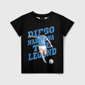 Детская футболка 3D с принтом Diego Maradona в Кировске, 100% гипоаллергенный полиэфир | прямой крой, круглый вырез горловины, длина до линии бедер, чуть спущенное плечо, ткань немного тянется | 10 | 1960 | 2020 | argentina | barcelona | diego | football | legend | leo | lionel | maradona | messi | retro | rip | soccer | аргентина | барселона | бога | диего | легенда | лионель | марадона | месси | мяч | ретро | рука | форма | футбол