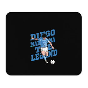 Коврик для мышки прямоугольный с принтом Diego Maradona в Кировске, натуральный каучук | размер 230 х 185 мм; запечатка лицевой стороны | Тематика изображения на принте: 10 | 1960 | 2020 | argentina | barcelona | diego | football | legend | leo | lionel | maradona | messi | retro | rip | soccer | аргентина | барселона | бога | диего | легенда | лионель | марадона | месси | мяч | ретро | рука | форма | футбол