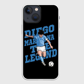 Чехол для iPhone 13 mini с принтом Diego Maradona в Кировске,  |  | 10 | 1960 | 2020 | argentina | barcelona | diego | football | legend | leo | lionel | maradona | messi | retro | rip | soccer | аргентина | барселона | бога | диего | легенда | лионель | марадона | месси | мяч | ретро | рука | форма | футбол