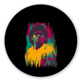 Коврик для мышки круглый с принтом Diego Maradona в Кировске, резина и полиэстер | круглая форма, изображение наносится на всю лицевую часть | 10 | 1960 | 2020 | argentina | barcelona | diego | football | legend | leo | lionel | maradona | messi | retro | rip | soccer | аргентина | барселона | бога | диего | легенда | лионель | марадона | месси | мяч | ретро | рука | форма | футбол