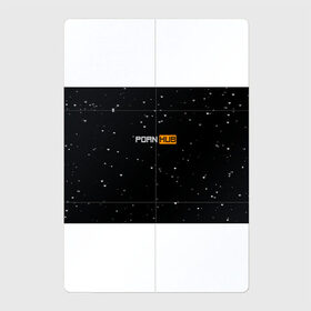 Магнитный плакат 2Х3 с принтом Pornhub в Кировске, Полимерный материал с магнитным слоем | 6 деталей размером 9*9 см | Тематика изображения на принте: black | черный