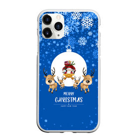 Чехол для iPhone 11 Pro Max матовый с принтом MERRY CHRISTMAS в Кировске, Силикон |  | 