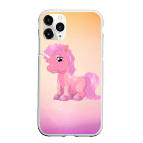 Чехол для iPhone 11 Pro Max матовый с принтом Unicorn в Кировске, Силикон |  | арт | графика | единорог | животные | звери | пони