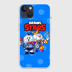 Чехол для iPhone 13 с принтом Brawl Stars Лу Дуо в Кировске,  |  | 2020 | brawl stars | brawler | christmas | crow | games | king | leon | lou | max | new year | sandy | snow | snowtel | spike | surge | бравл | бравлер | броул ставрс | вольт | ворон | игры | король | леон | лу | макс | новый год | рож