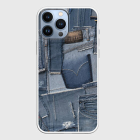 Чехол для iPhone 13 Pro Max с принтом Jeans life в Кировске,  |  | Тематика изображения на принте: cool | fashion | hype | jeans | texture | vanguard | авангард | круто | мода | текстура | хайп