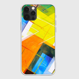 Чехол для iPhone 12 Pro Max с принтом Геометрический хаос в Кировске, Силикон |  | абстракция | геометрия | квадрат | кисть | краска | прямоугольник | треугольник | фигура | хаос
