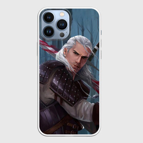 Чехол для iPhone 13 Pro Max с принтом Ведьмак 2 в Кировске,  |  | netflix | the witcher | witcher | ведьмак | ведьмак 2 | ведьмак нетфликс | ведьмак сериал | генри кавилл | геральт | кавил