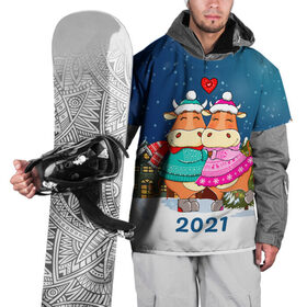 Накидка на куртку 3D с принтом Влюбленные бык и корова 2021 в Кировске, 100% полиэстер |  | 2021 | 7 января | bull | newyear | santa | бык | быки | бычок | год быка | дед мороз | корова | новогодние каникулы | новогодние праздники | новый 2021 | новый год | новый год 2021 | рождество | сани | санта | санта клаус