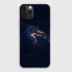 Чехол для iPhone 12 Pro Max с принтом Космонавт в Кировске, Силикон |  | cosmos | space | галактика | космонавт | космос | млечный путь | скафандр
