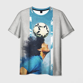 Мужская футболка 3D с принтом Diego в Кировске, 100% полиэфир | прямой крой, круглый вырез горловины, длина до линии бедер | 10 номер | diego | football | maradona | maradonna | арегнтина | бога | диего | марадона | марадонна | ретро | рука | сборная аргентины | футбол | футболист
