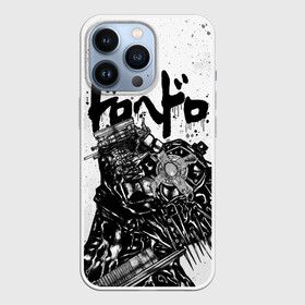 Чехол для iPhone 13 Pro с принтом Профиль Каймана в Кировске,  |  | anime | caiman | dorohedoro | manga | аниме | дорохедоро | кайман | манга