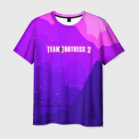 Мужская футболка 3D с принтом Team Fortress 2 (S) в Кировске, 100% полиэфир | прямой крой, круглый вырез горловины, длина до линии бедер | characters | medic | sniper | soldier | team fortress 2 | персонажи | разведчик | снайпер | солдат