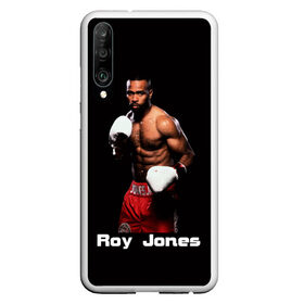 Чехол для Honor P30 с принтом Roy Jones в Кировске, Силикон | Область печати: задняя сторона чехла, без боковых панелей | Тематика изображения на принте: boxer | boxing | great boxer | roy jones | roy jones lettering | roy jones print | бокс | боксер | великий боксер | надпись roy jones | принт roy jones | рой джонс