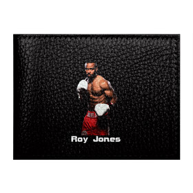 Обложка для студенческого билета с принтом Roy Jones в Кировске, натуральная кожа | Размер: 11*8 см; Печать на всей внешней стороне | boxer | boxing | great boxer | roy jones | roy jones lettering | roy jones print | бокс | боксер | великий боксер | надпись roy jones | принт roy jones | рой джонс