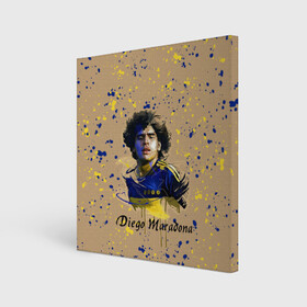 Холст квадратный с принтом Diego Maradona в Кировске, 100% ПВХ |  | cup | diego maradona | diego maradona letterin | diego maradona print | football | footballer | great footballer | number 10 | великий футболист | диего марадона | кубок | надпись диего марадона | номер 10 | принт диего марадона | футбол 