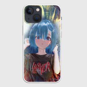 Чехол для iPhone 13 mini с принтом Rem Slayer в Кировске,  |  | anime | re zero | rem | slayer | жизнь с нуля | ре зеро | рем