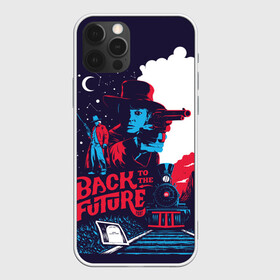 Чехол для iPhone 12 Pro Max с принтом назад в будущее в Кировске, Силикон |  | Тематика изображения на принте: back to the future | bttf | марти макфлай