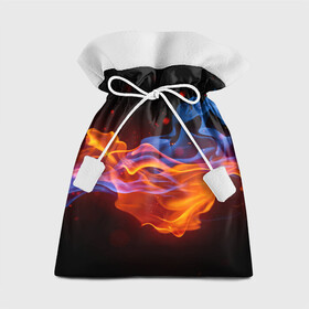 Подарочный 3D мешок с принтом Огонь в Кировске, 100% полиэстер | Размер: 29*39 см | это принт показывает теплоту вашей души