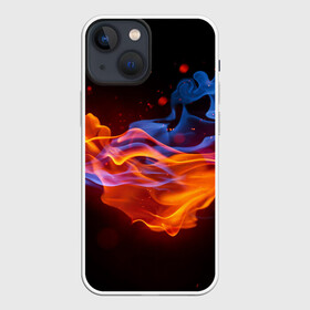 Чехол для iPhone 13 mini с принтом Огонь в Кировске,  |  | это принт показывает теплоту вашей души