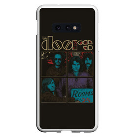 Чехол для Samsung S10E с принтом The Doors в Кировске, Силикон | Область печати: задняя сторона чехла, без боковых панелей | group | jim morrison | rock | the doors | джим моррисон | зэ дорс | классика | рок | рок группа