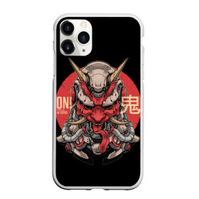 Чехол для iPhone 11 Pro Max матовый с принтом Cyber Oni Samurai в Кировске, Силикон |  | Тематика изображения на принте: 2077 | art | blood | cyber | cyberpunk | dead | death | demon | japan | mask | ninja | oni | samurai | shadow | shogun | tokyo | warior | арт | воин | война | демон | катана | кибер | киберпанк | кровь | маска | мертвый | ниндзя | путь | самурай